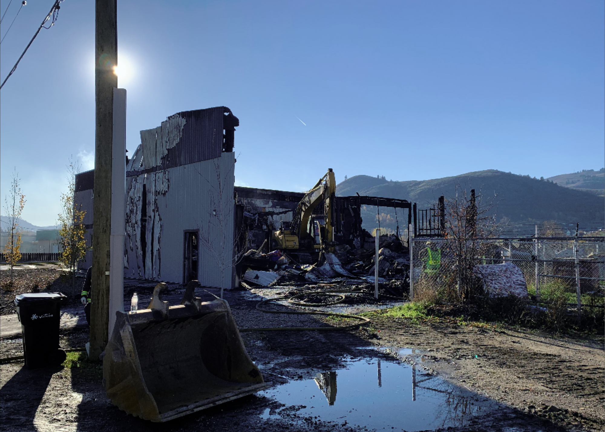 31st Street structure fire