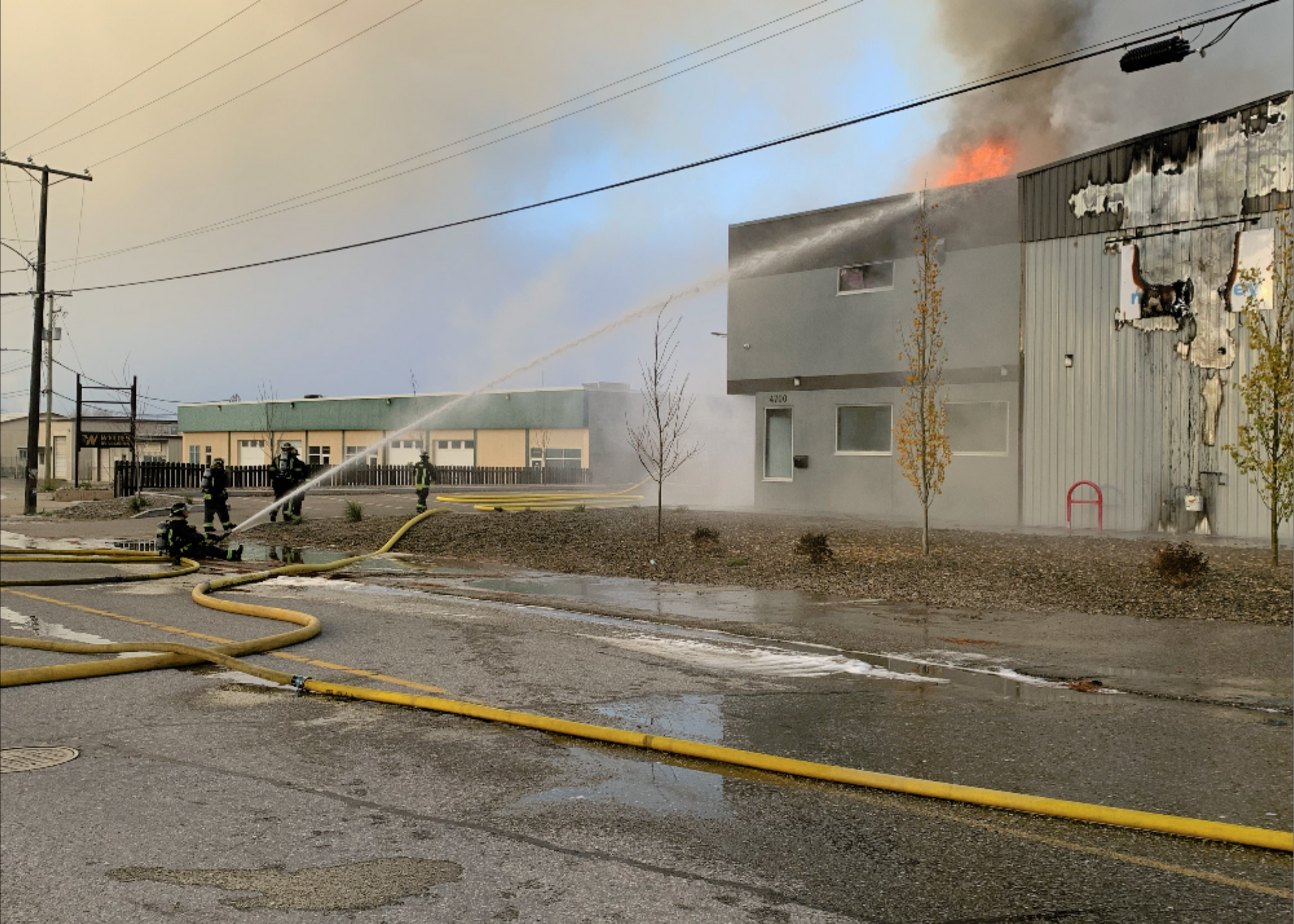 31st Street structure fire