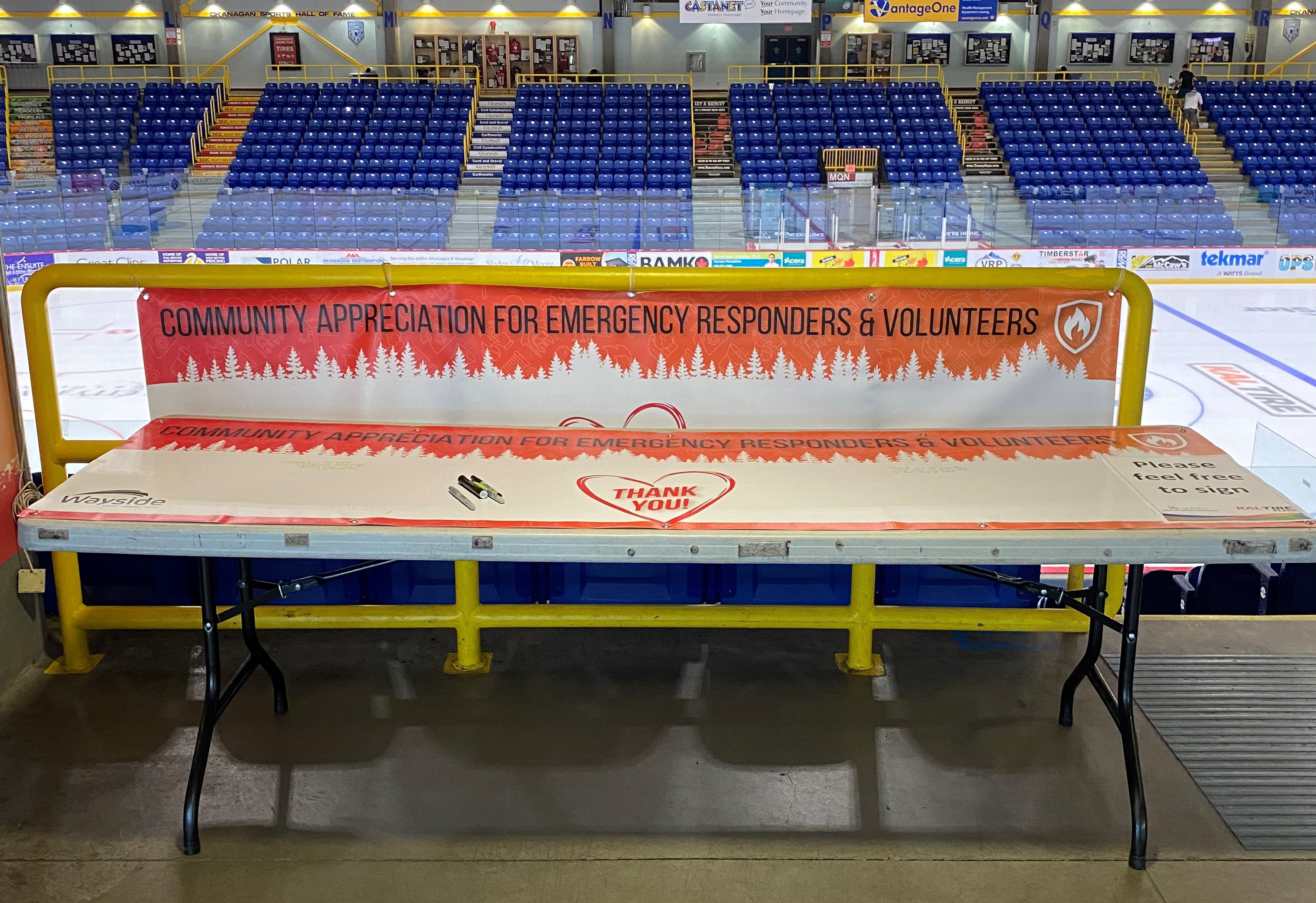 Thank you volunteers!