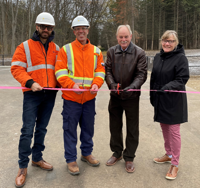 Carlson Park ribbon cutting