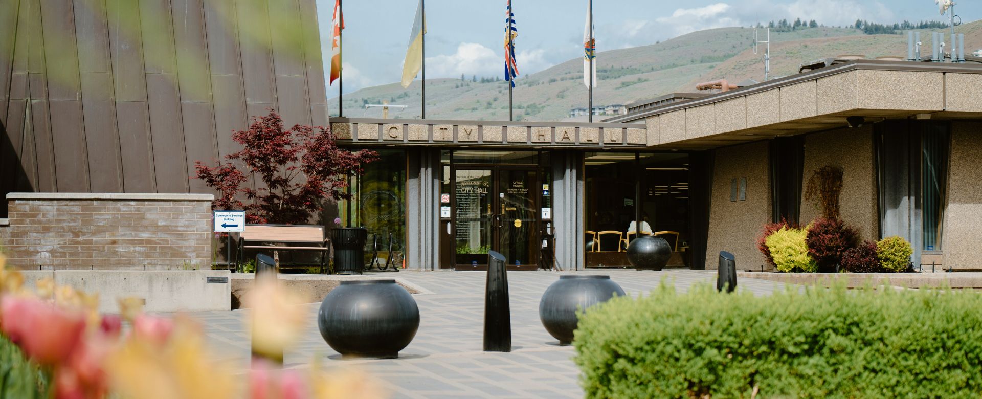 City Hall Building in Vernon British Columbia
