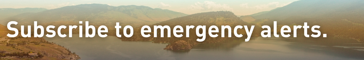 Subscribe to emergency alerts