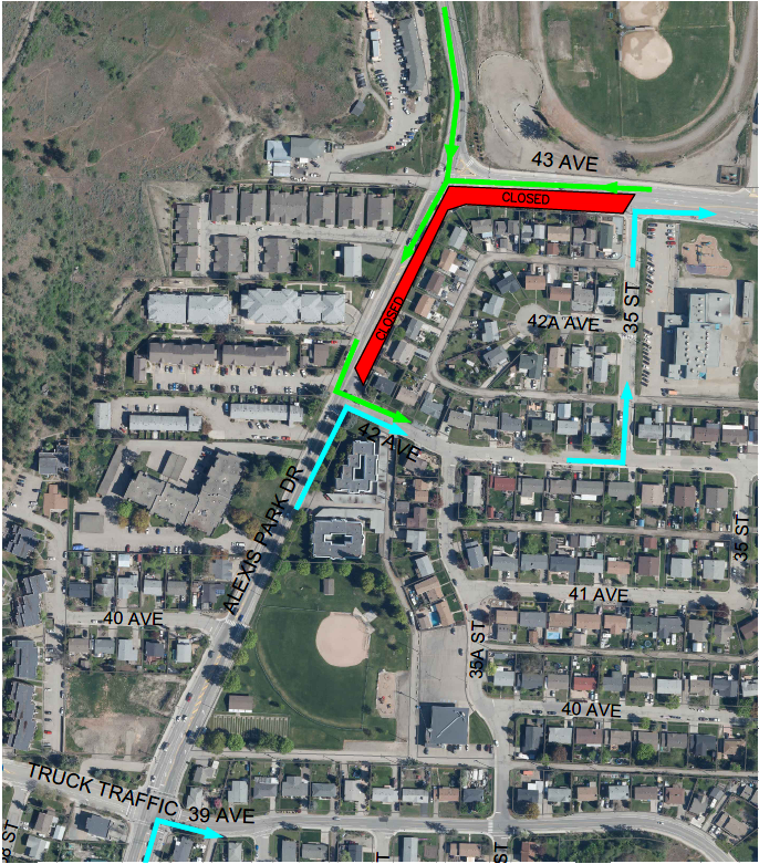 Detour Route