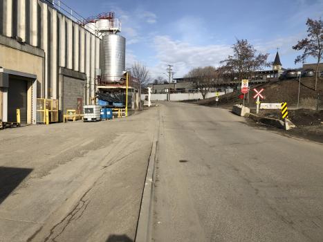 Looking East
