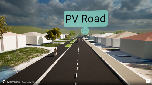PV Road looking south