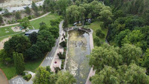 Existing duck ponds - will be removed as part of Phase 2 construction