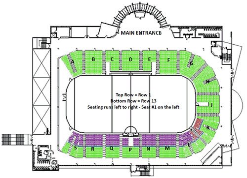 Kal Tire Place Vernon Seating Chart