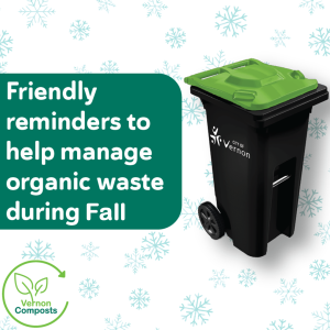 Fall tips on managing organic waste