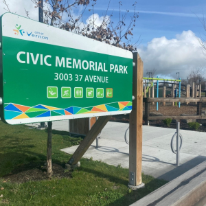 Civic memorial park