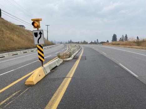 Median north of Star Road.