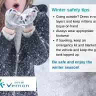 Winter safety tips